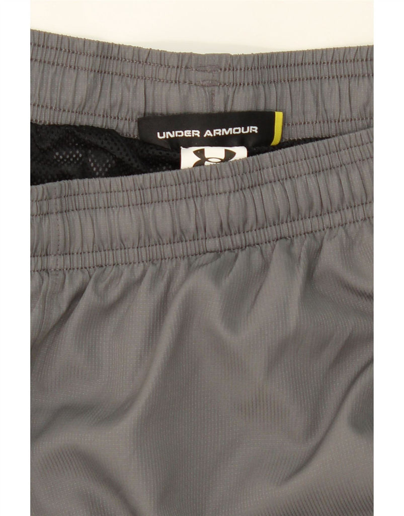UNDER ARMOUR Mens Tracksuit Trousers Medium  Grey Colourblock Polyester Vintage Under Armour and Second-Hand Under Armour from Messina Hembry 