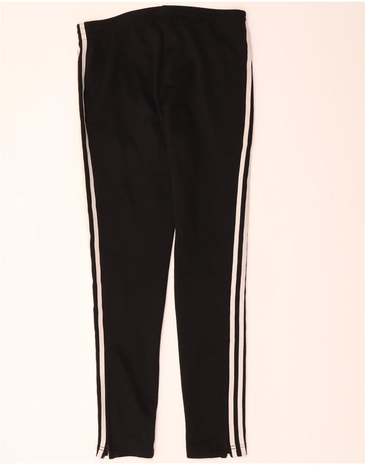 Adidas Womens Tracksuit Trousers UK 6 XS Black Polyester
