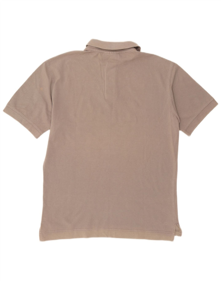 Gas Mens Polo Shirt Large Grey Cotton