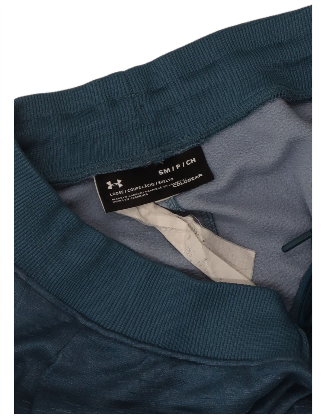 Under Armour Mens Cold Gear Tracksuit Trousers Joggers Small Blue Flecked