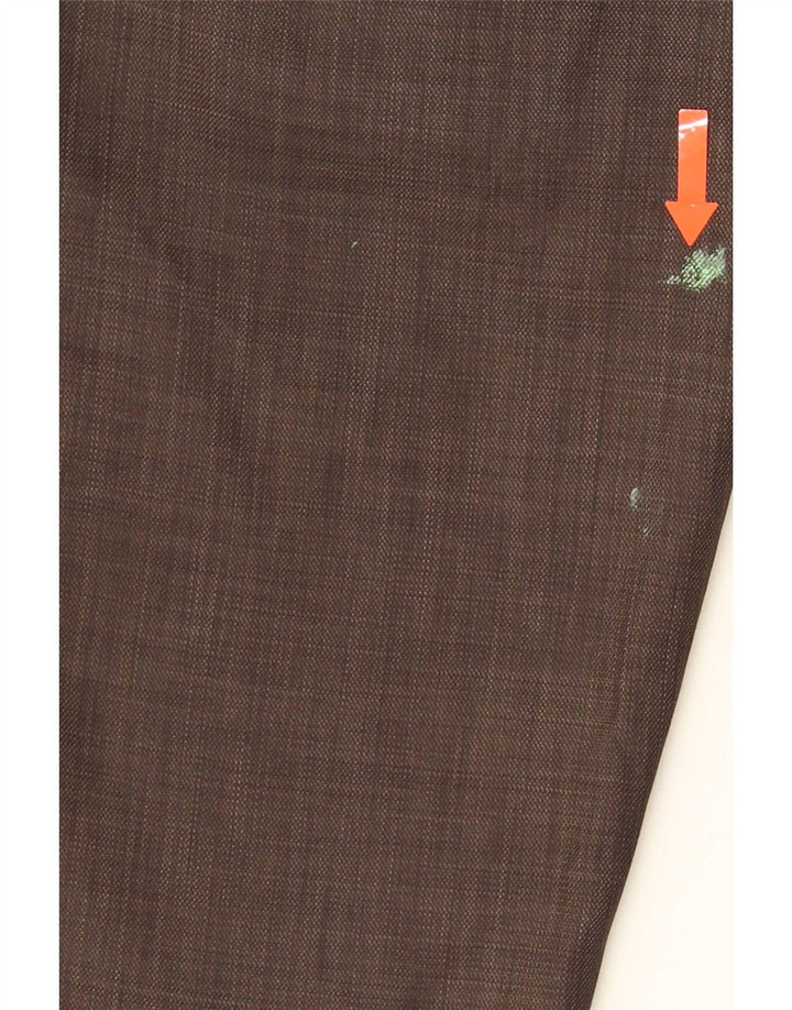 Champion Mens Straight Suit Trousers Medium W32 L30 Brown