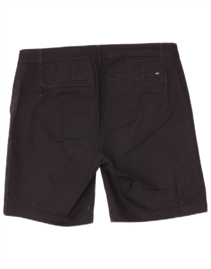 Tommy Hilfiger Womens Chino Shorts US 8 Medium W32 Black Cotton