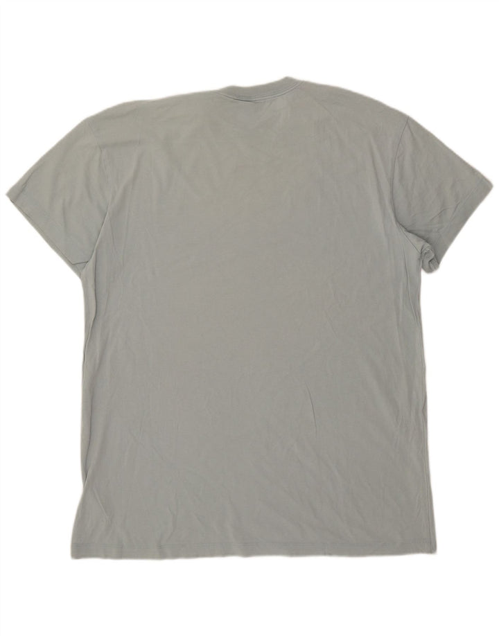 Nike Mens Graphic T-Shirt Top Large Blue Cotton