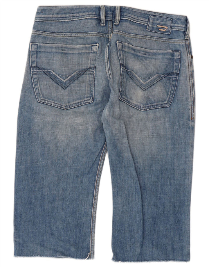 Diesel Mens Denim Shorts W30 Medium Blue Cotton