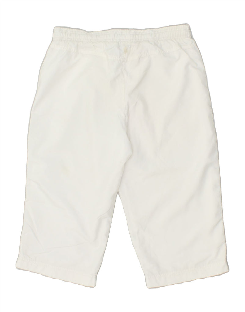 ADIDAS Boys Graphic Bermuda Sport Shorts 13-14 Years  Off White Polyester Vintage Adidas and Second-Hand Adidas from Messina Hembry 