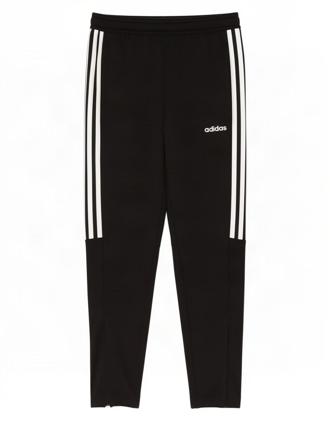 Adidas Boys Tracksuit Trousers 11-12 Years Black Polyester