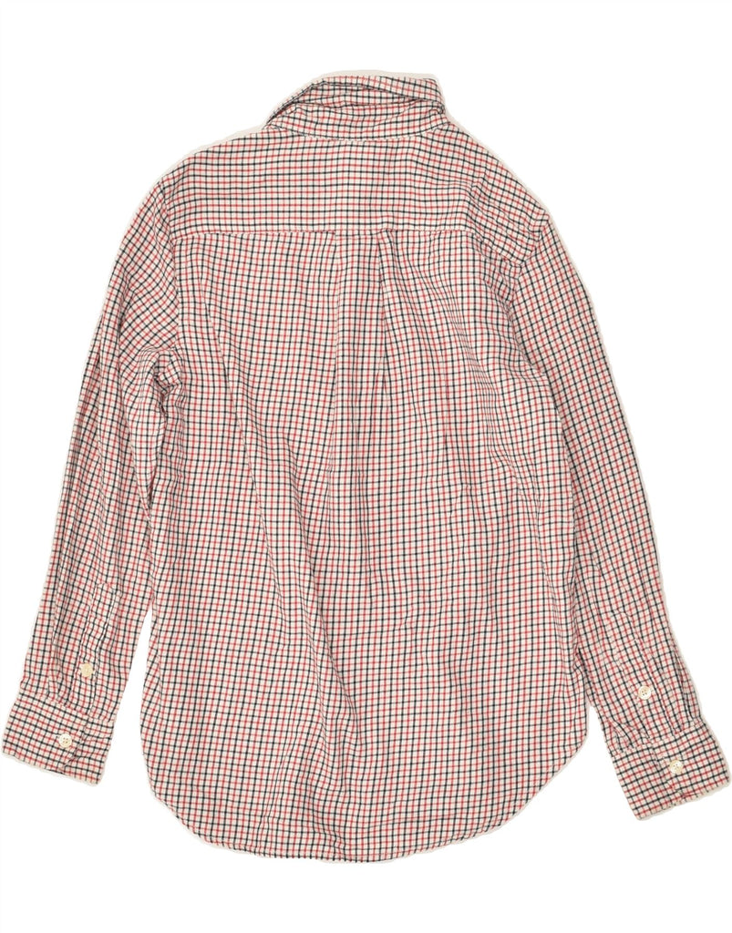 CHAPS Boys Shirt 10-11 Years Medium  Red Check Cotton | Vintage Chaps | Thrift | Second-Hand Chaps | Used Clothing | Messina Hembry 