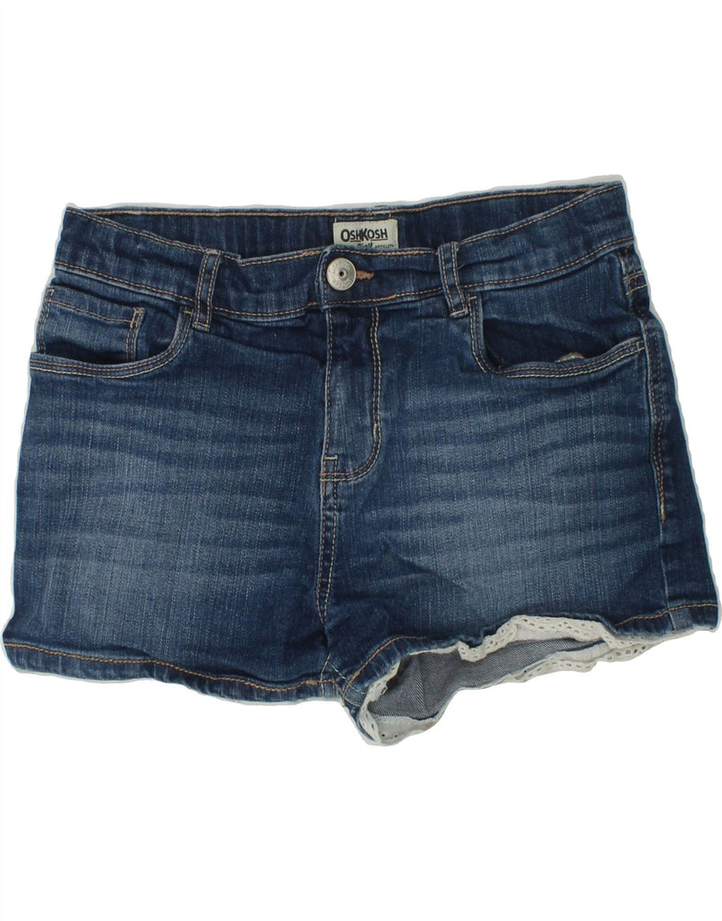 OSH KOSH Girls Denim Shorts 9-10 Years W26  Blue Cotton | Vintage Osh Kosh | Thrift | Second-Hand Osh Kosh | Used Clothing | Messina Hembry 