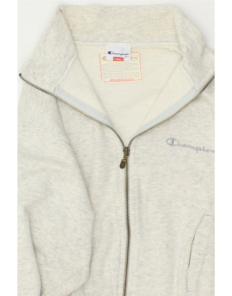 CHAMPION Womens Full Tracksuit UK 6 XS Grey | Vintage Champion | Thrift | Second-Hand Champion | Used Clothing | Messina Hembry 