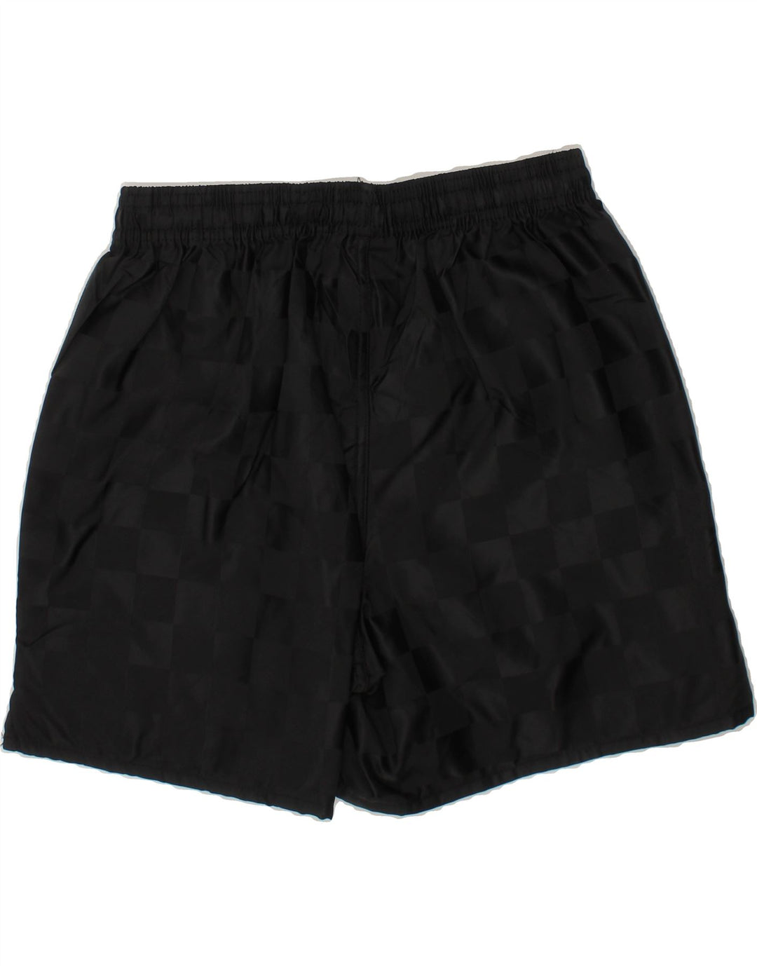 UMBRO Boys Sport Shorts 9-10 Years Small Black Geometric Nylon Vintage Umbro and Second-Hand Umbro from Messina Hembry 