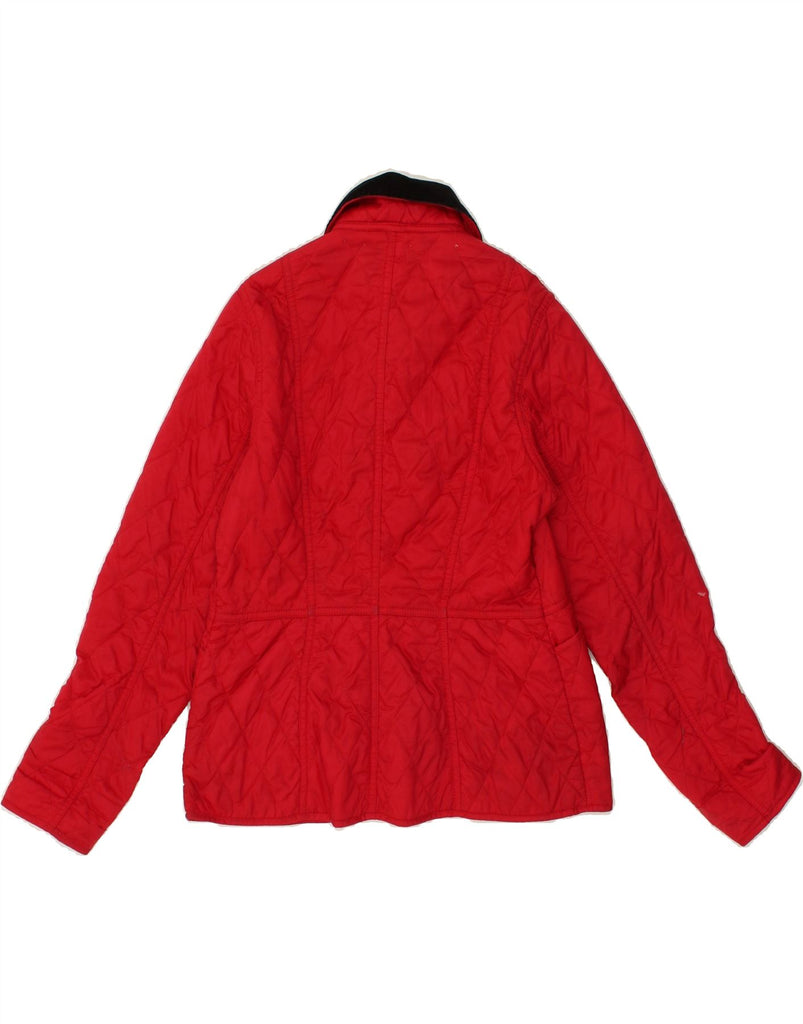 BARBOUR Girls Quilted Jacket 12-13 Years XL  Red Polyamide | Vintage Barbour | Thrift | Second-Hand Barbour | Used Clothing | Messina Hembry 