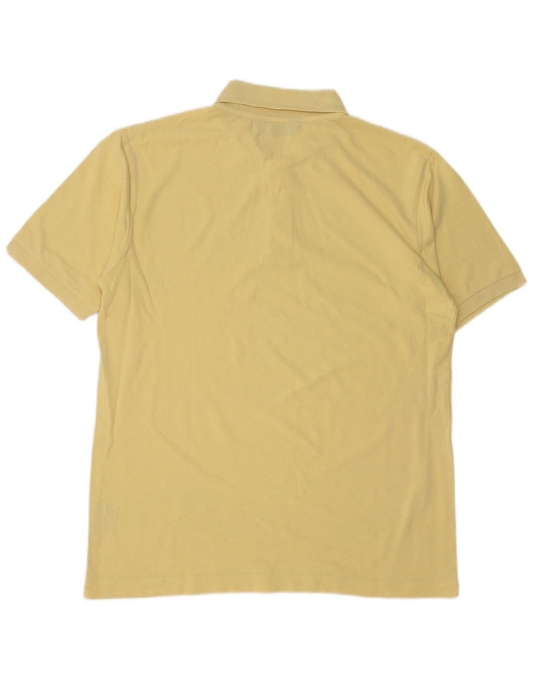 Kappa Mens Polo Shirt Large Yellow Cotton