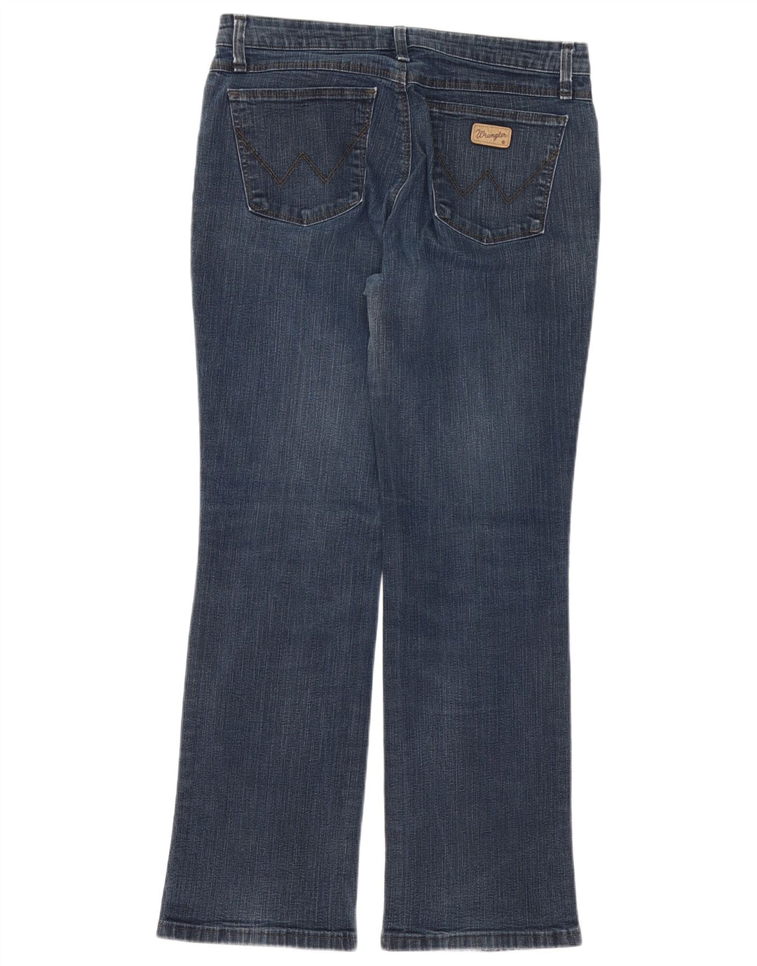 WRANGLER Womens Bootcut Jeans W32 L30 Blue Cotton