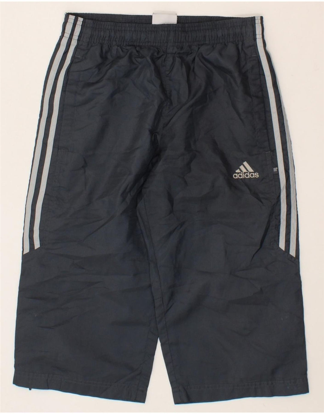 ADIDAS Boys Bermuda Sport Shorts 11-12 Years  Grey Polyester Vintage Adidas and Second-Hand Adidas from Messina Hembry 