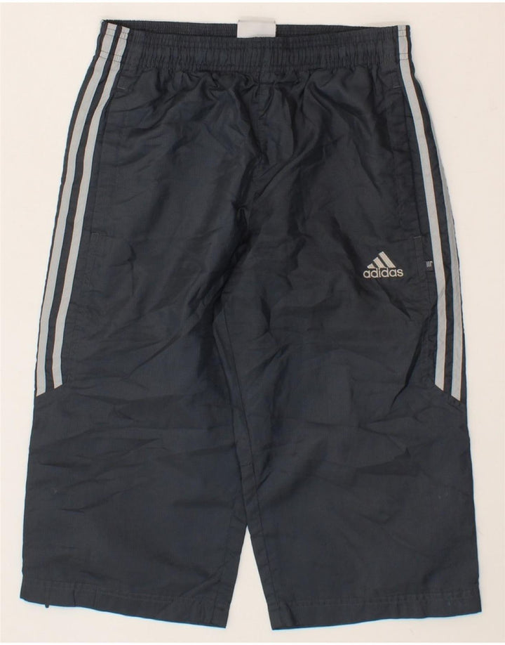 ADIDAS Boys Bermuda Sport Shorts 11-12 Years  Grey Polyester Vintage Adidas and Second-Hand Adidas from Messina Hembry 