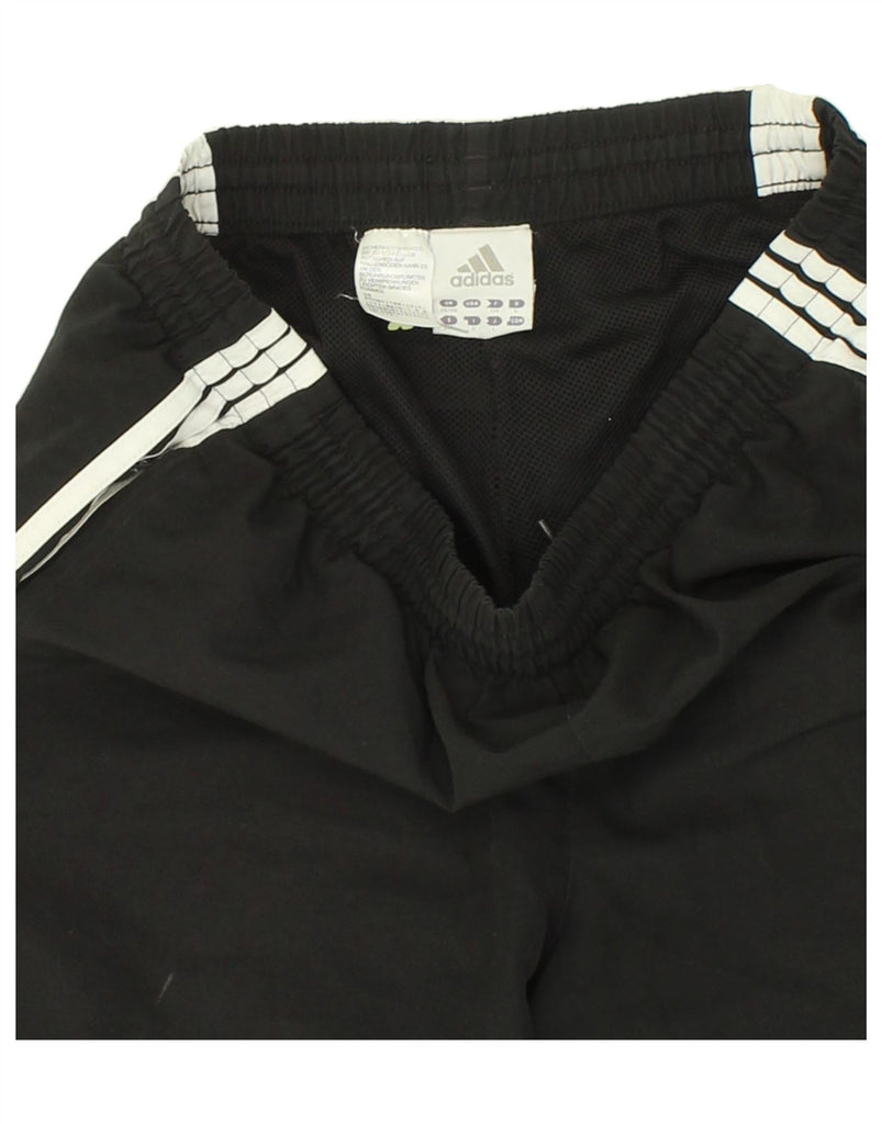 ADIDAS Mens Tracksuit Trousers UK 38/40 Medium Black Vintage Adidas and Second-Hand Adidas from Messina Hembry 