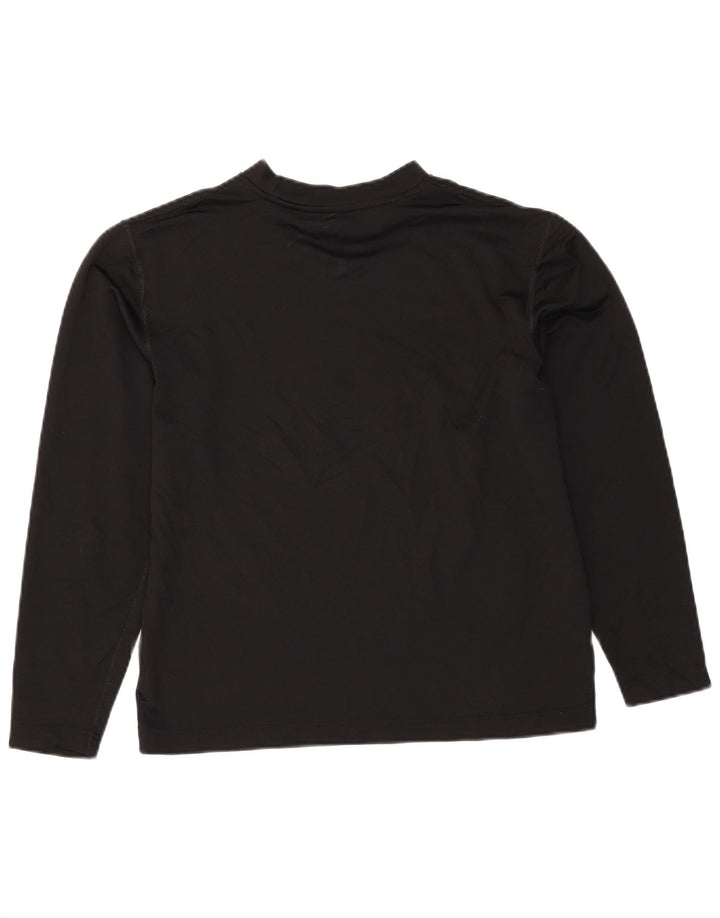 Starter Mens Top Long Sleeve UK 42/44 Large Black Polyester