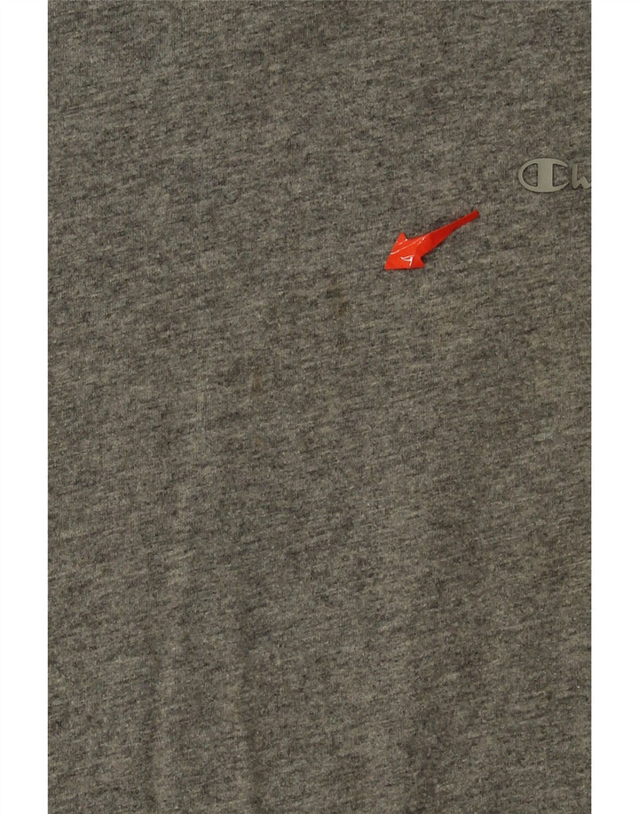 CHAMPION Mens T-Shirt Top 2XL Grey Vintage Champion and Second-Hand Champion from Messina Hembry 