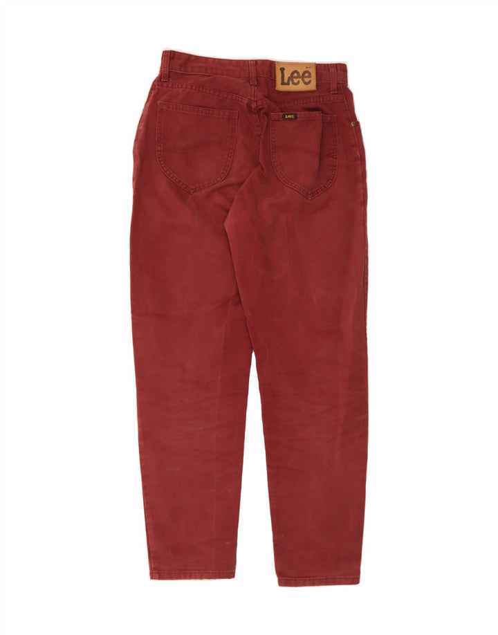 LEE Womens Slim Jeans W31 L29 Red Cotton Vintage Lee and Second-Hand Lee from Messina Hembry 