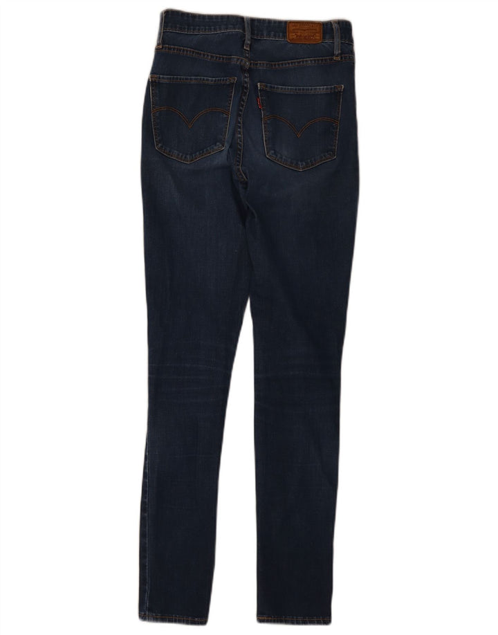 Levi's Womens Skinny Jeans W26 L30 Blue Cotton