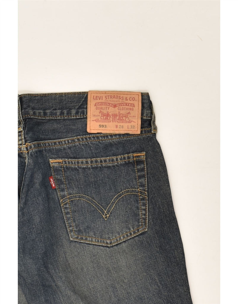 LEVI'S Womens Bootcut Jeans W28 L29 Blue Cotton | Vintage Levi's | Thrift | Second-Hand Levi's | Used Clothing | Messina Hembry 