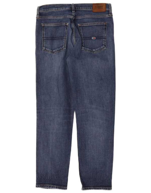 Tommy Hilfiger Womens Cropped Jeans W28 L25 Blue Cotton