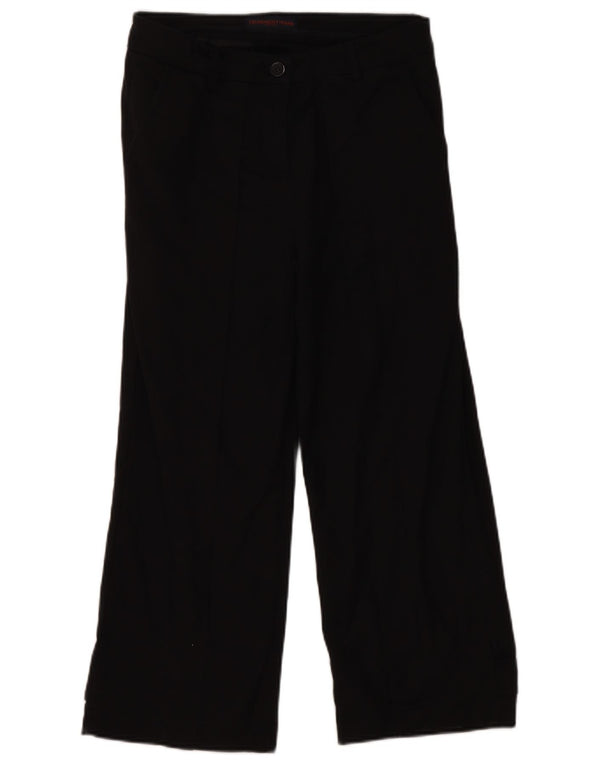 Trussardi Womens Cropped Trousers W28 L23 Black