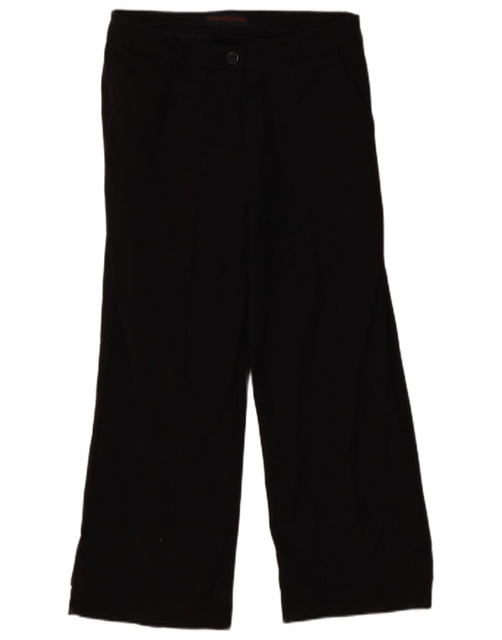 Trussardi Womens Cropped Trousers W28 L23 Black