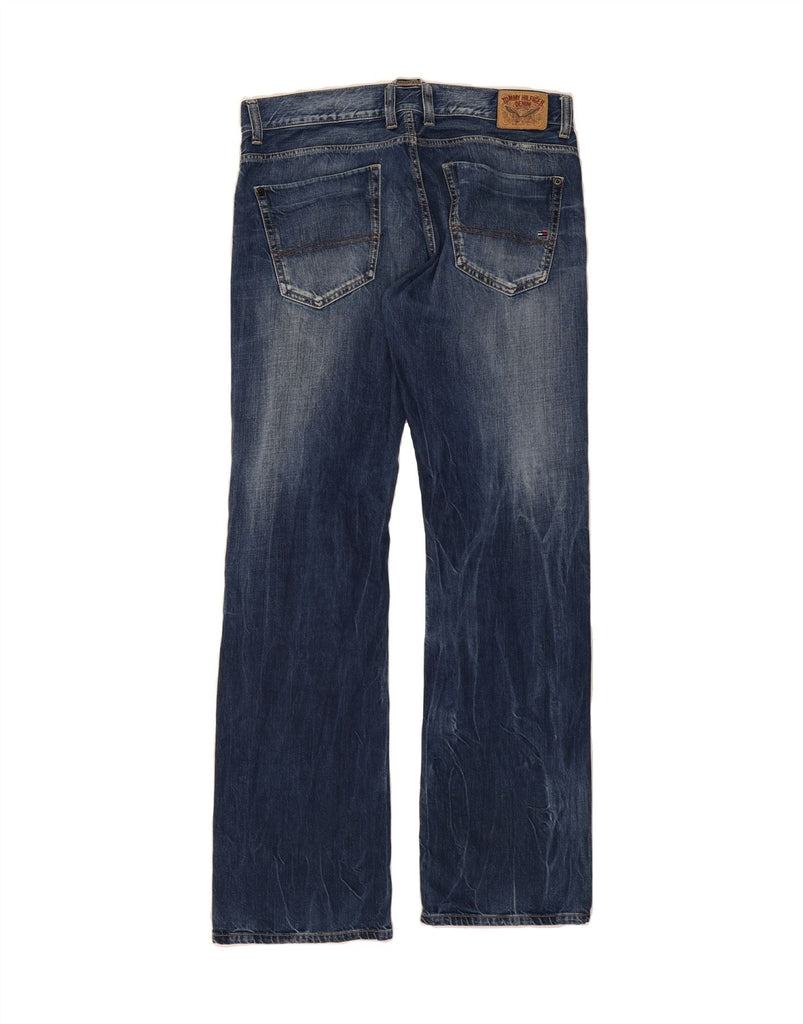 TOMMY HILFIGER Mens Rogar Bootcut Jeans W36 L36 Blue Cotton Vintage Tommy Hilfiger and Second-Hand Tommy Hilfiger from Messina Hembry 