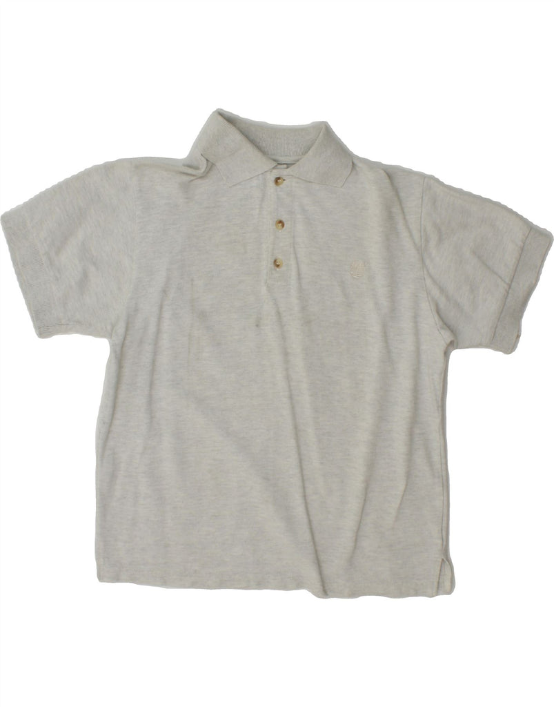 TIMBERLAND Boys Polo Shirt 11-12 Years Grey Cotton Vintage Timberland and Second-Hand Timberland from Messina Hembry 