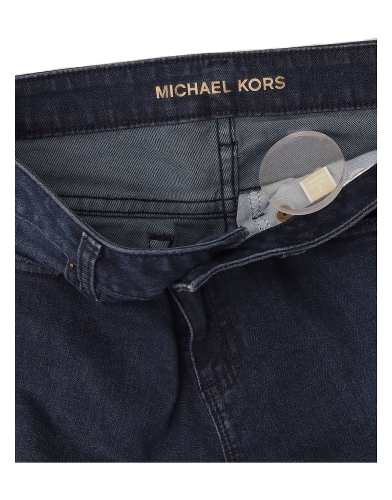 MICHAEL KORS Womens Slim Jeans US 2 XS W28 L24 Navy Blue Vintage Michael Kors and Second-Hand Michael Kors from Messina Hembry 