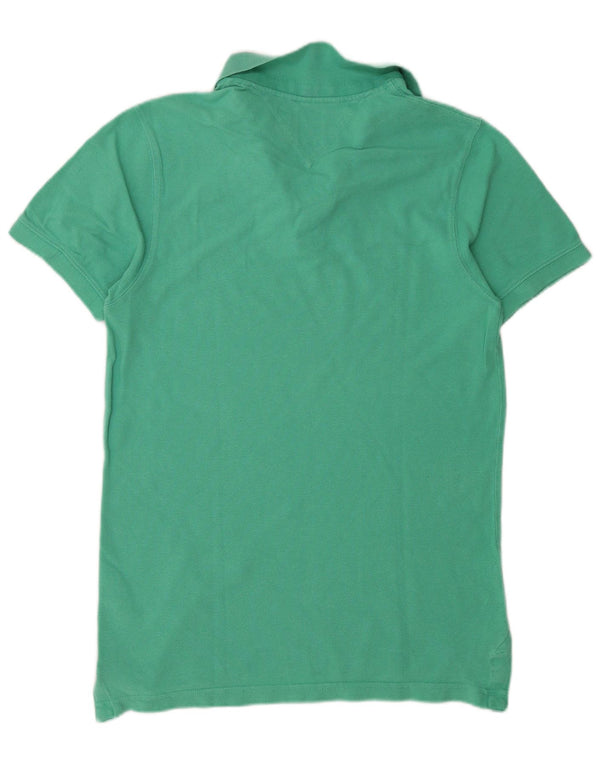 Tommy Hilfiger Mens Polo Shirt Large Green Cotton
