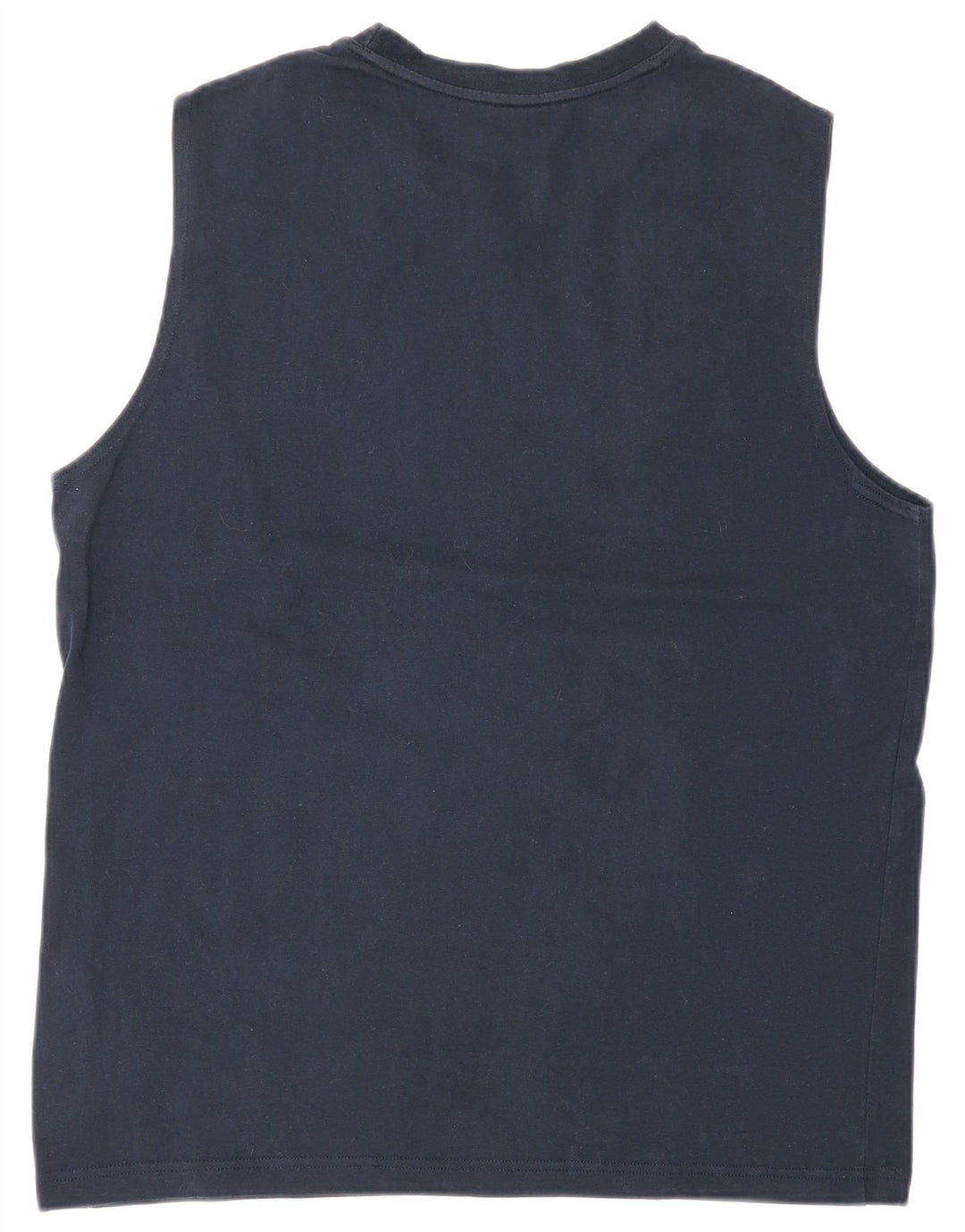 Converse Mens Chuck Taylor Graphic Vest Top Large Navy Blue Cotton
