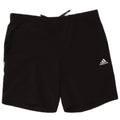 Adidas Mens Climalite Sport Shorts Medium Black Polyester