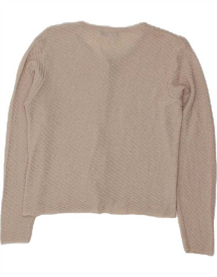 J. CREW Womens Crop Cardigan Sweater UK 12 Medium Grey Vintage J. Crew and Second-Hand J. Crew from Messina Hembry 