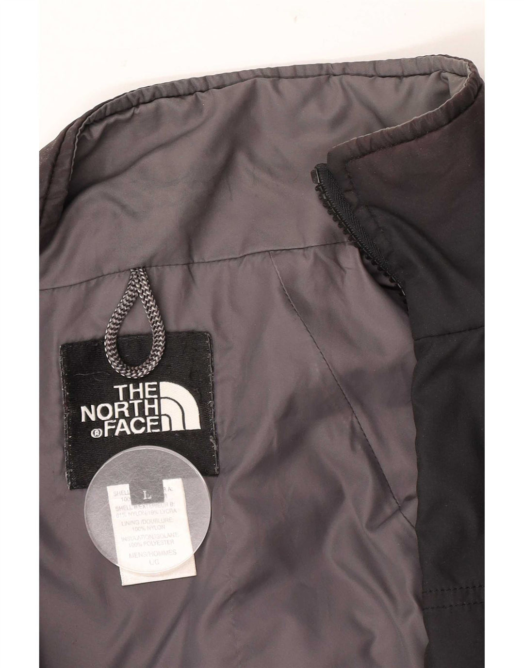 The North Face Mens Liner Bomber Jacket UK 40 Large Black Polyester
