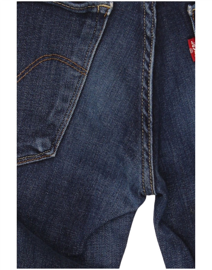 Levi's Womens Skinny Jeans W28 L30 Blue Cotton