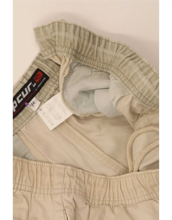 Rip Curl Mens Straight Chino Trousers Medium W34 L29 Beige Cotton