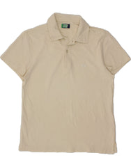 SERGIO TACCHINI Mens Polo Shirt Medium Beige