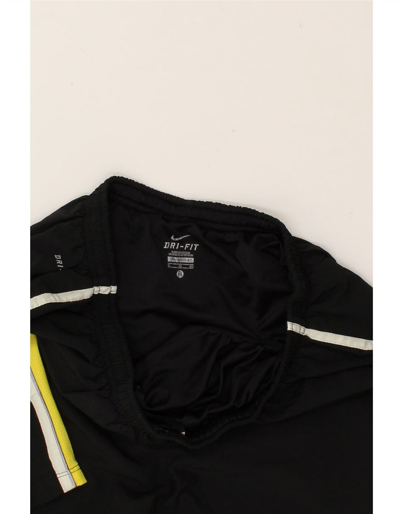 NIKE Mens Dri Fit Sport Shorts XL Black Colourblock | Vintage Nike | Thrift | Second-Hand Nike | Used Clothing | Messina Hembry 