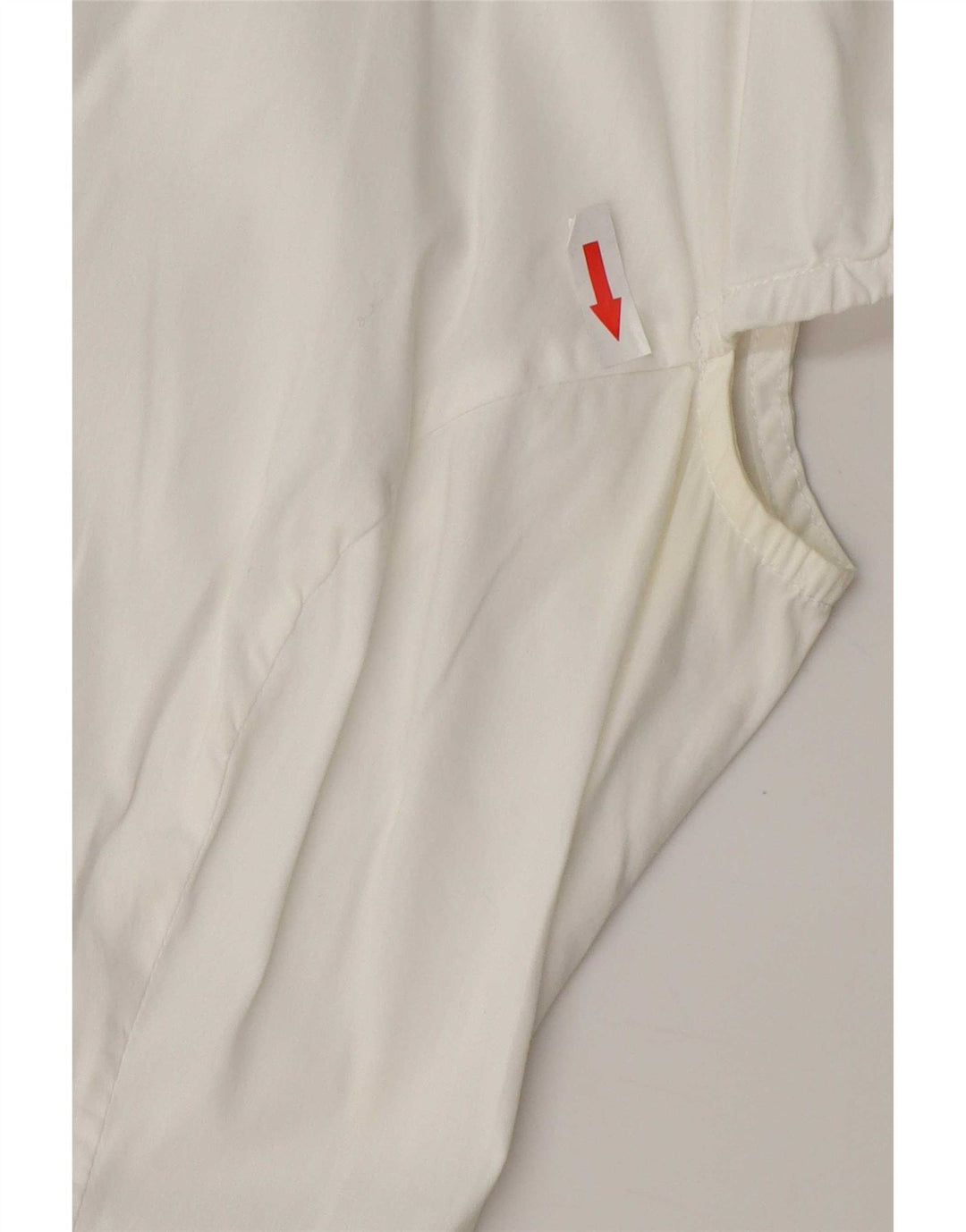 Elisabetta Franchi Womens Short Sleeve Shirt Blouse IT 40 Small White