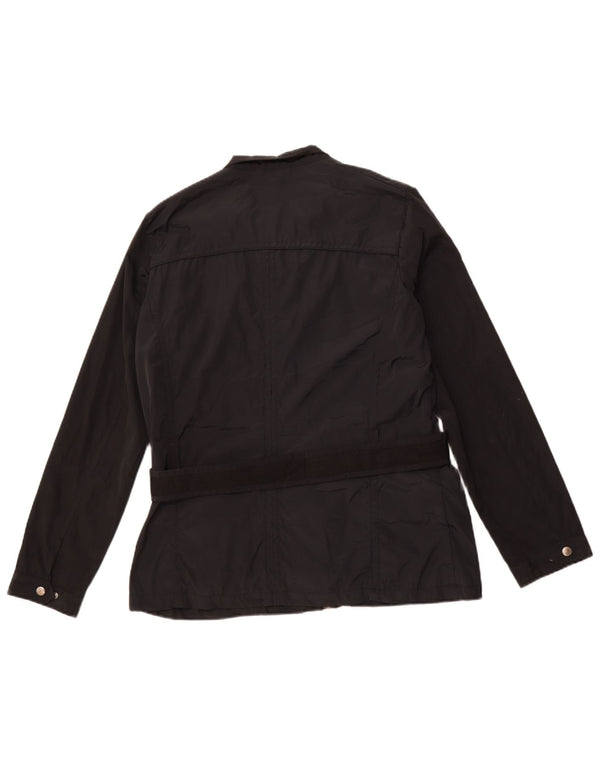 BRUGI Womens Utility Jacket UK 20 2XL Black Polyester