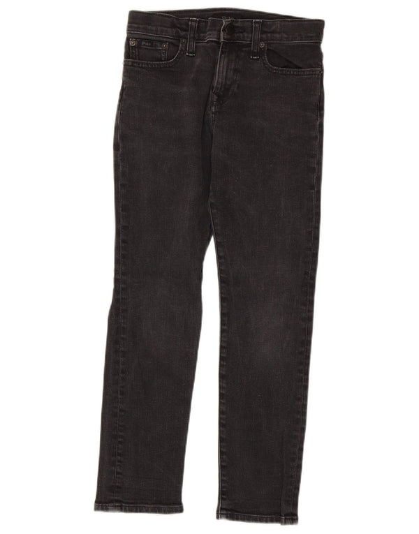 Polo Ralph Lauren Boys Slim Jeans 9-10 Years W24 L25 Grey Cotton