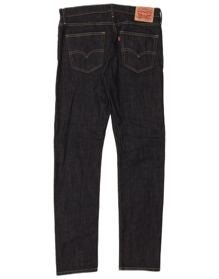 Levi's Mens 508 Slim Jeans W32 L34 Navy Blue Cotton