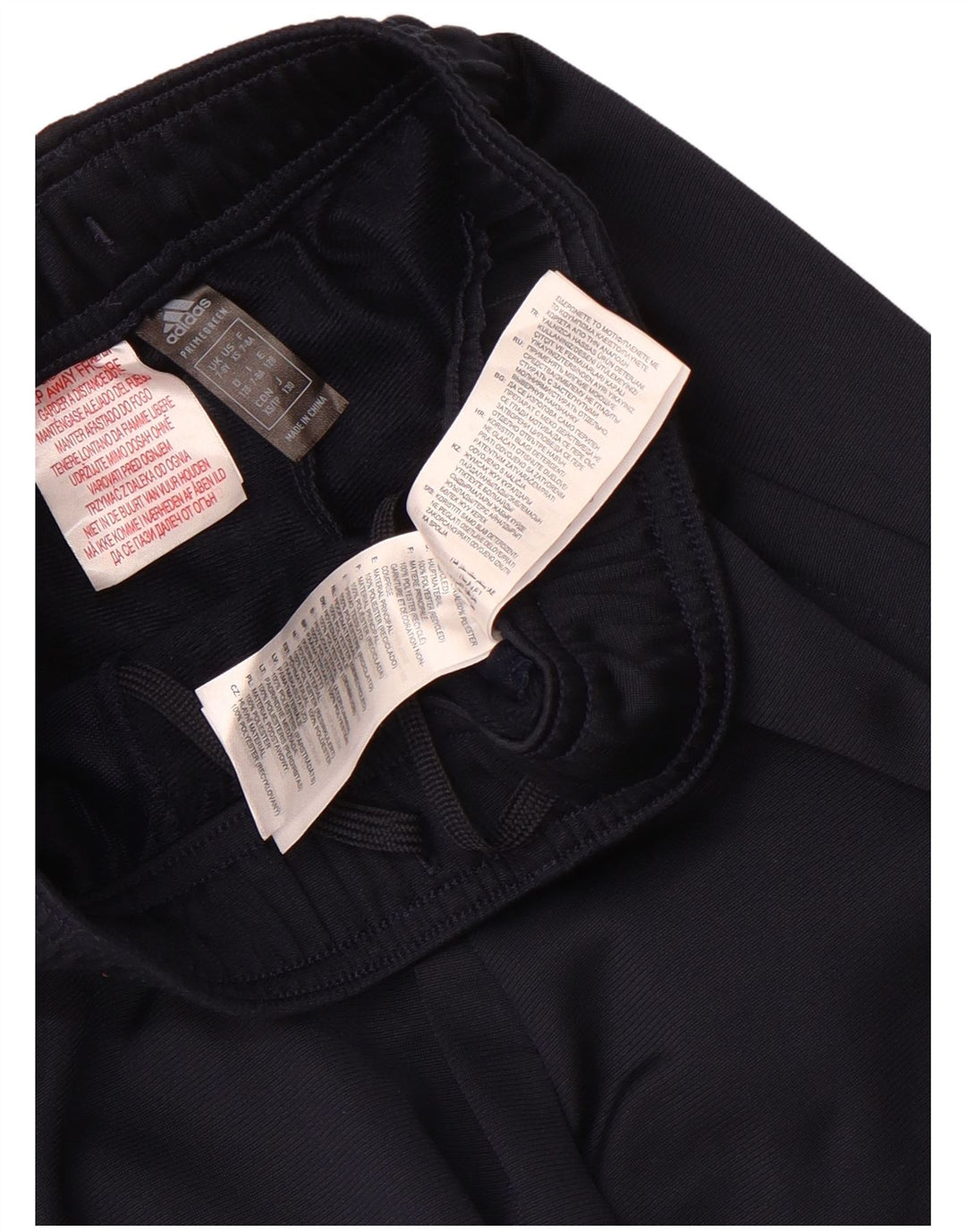 Adidas Boys Tracksuit Trousers 7-8 Years  Navy Blue Polyester