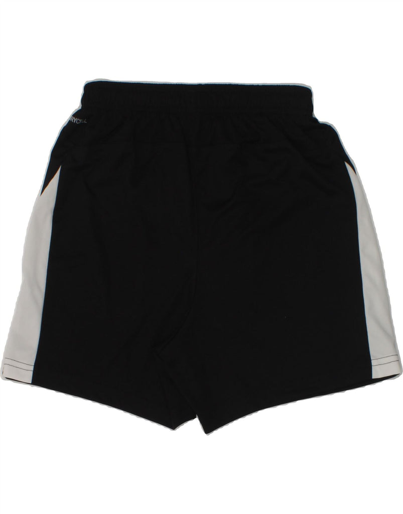 PUMA Boys Graphic Sport Shorts 11-12 Years Black Colourblock | Vintage Puma | Thrift | Second-Hand Puma | Used Clothing | Messina Hembry 