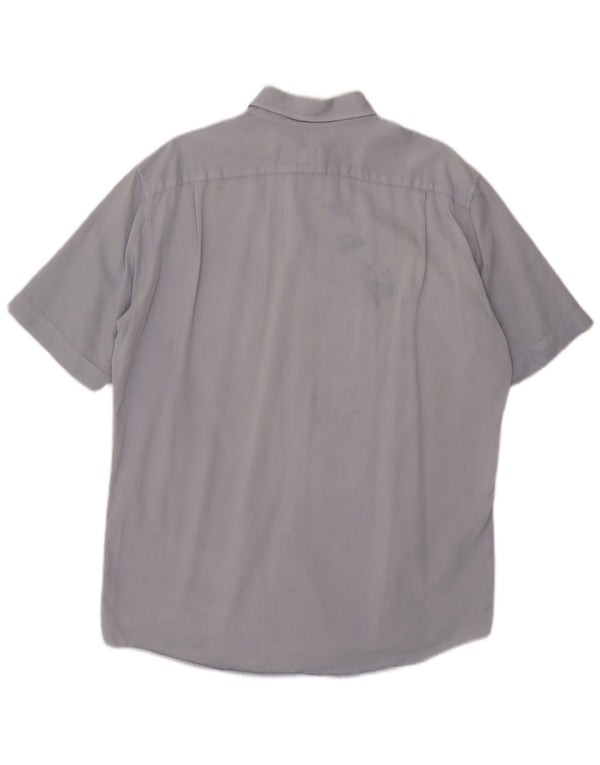 Lacoste Mens Short Sleeve Regular Fit Polo Shirt Size 43 Large Blue