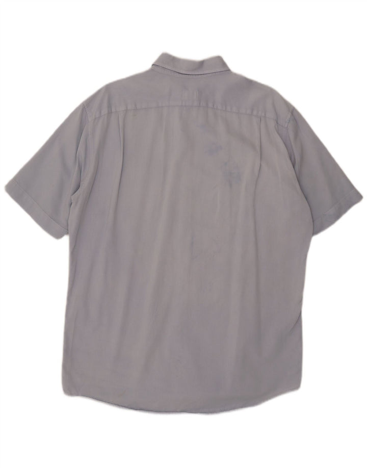 Lacoste Mens Short Sleeve Regular Fit Polo Shirt Size 43 Large Blue