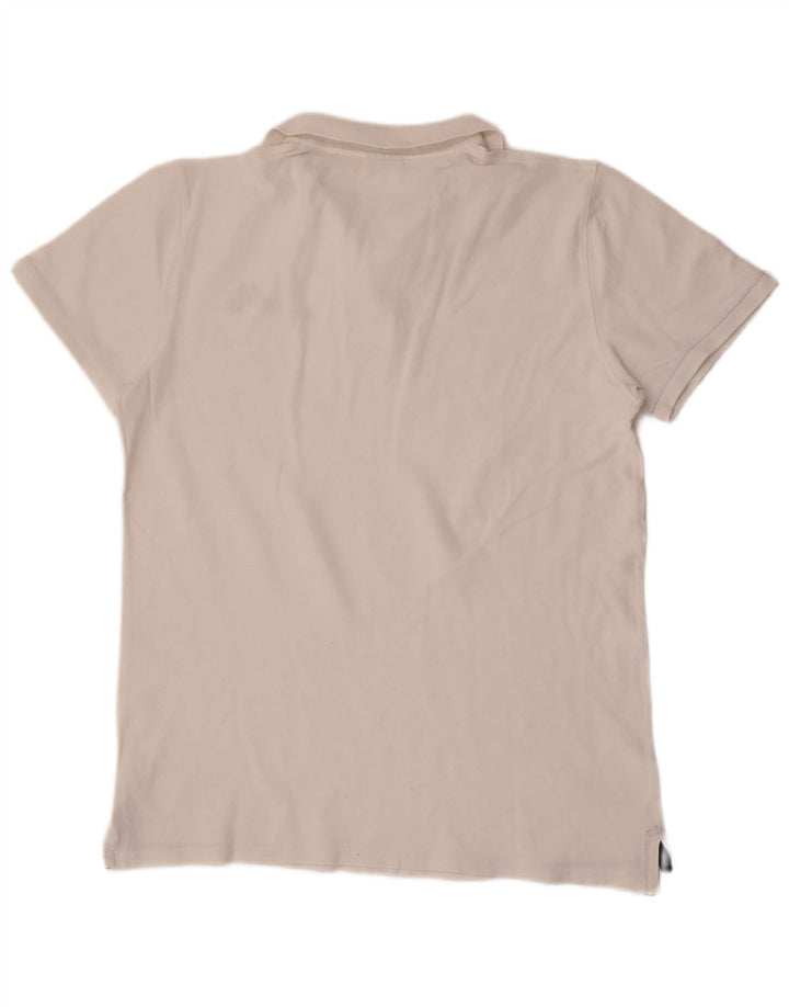 Fred Mello Mens Polo Shirt 2XL White Cotton