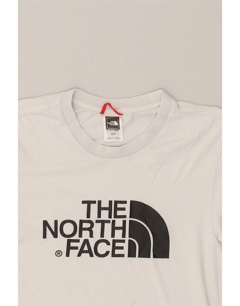 THE NORTH FACE Mens Graphic T-Shirt Top XS Off White Cotton | Vintage The North Face | Thrift | Second-Hand The North Face | Used Clothing | Messina Hembry 